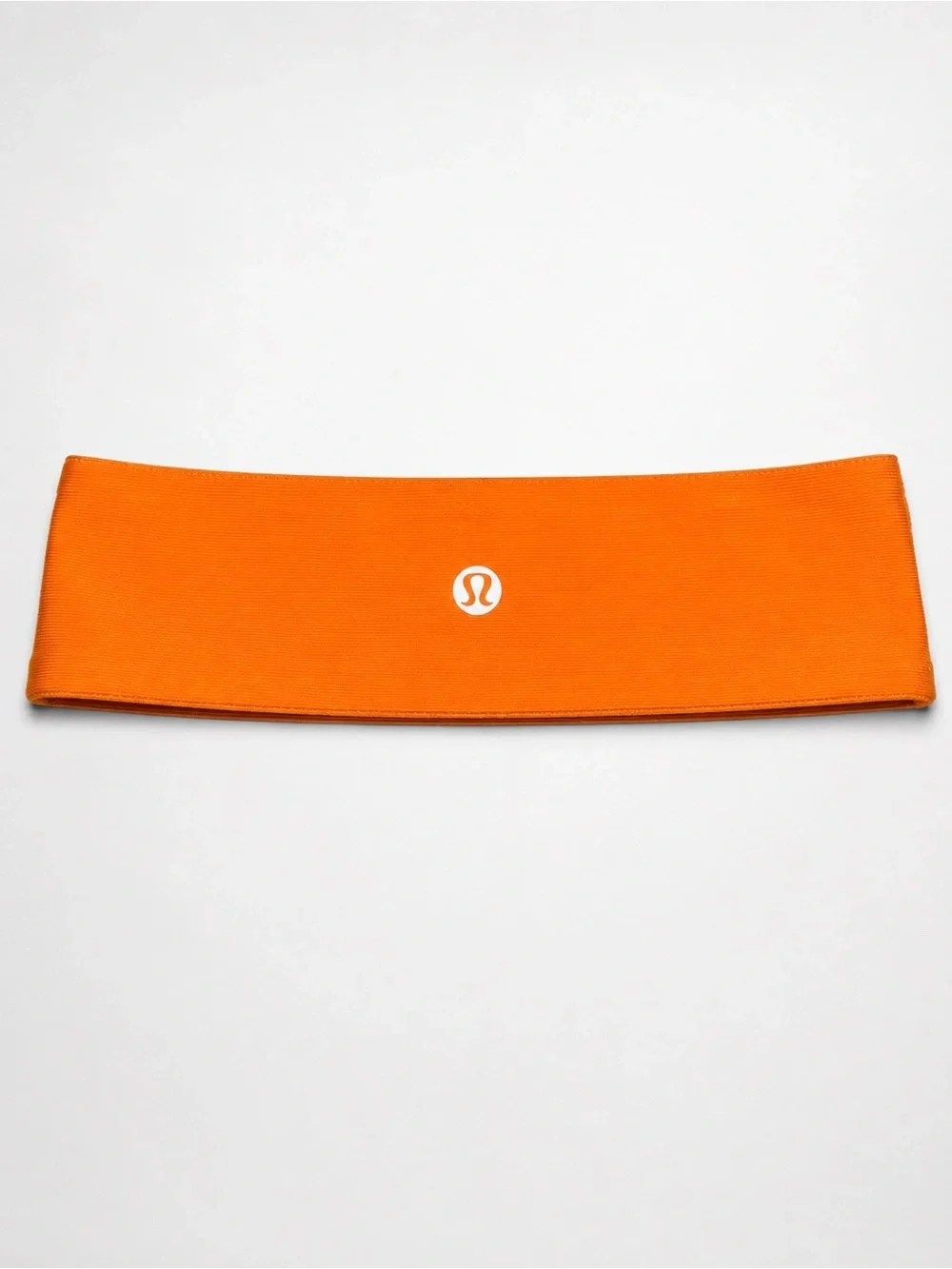 Lululemon Orange Fly Away Tamer Headband NWT OS Bright Neon Athletic Yoga Hair